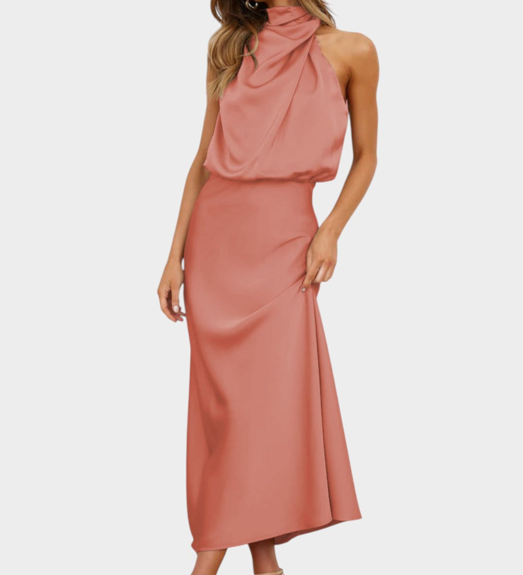 MARIANA | Vestido con escote americano
