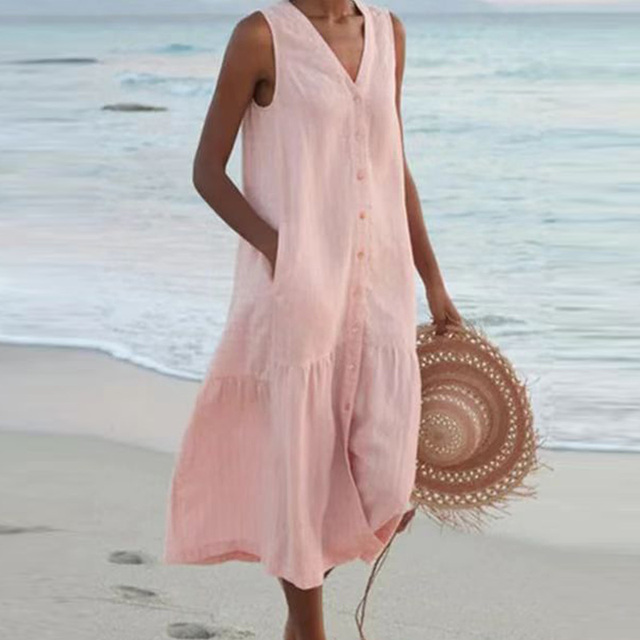 Ariadna - Vestido con Escote en V