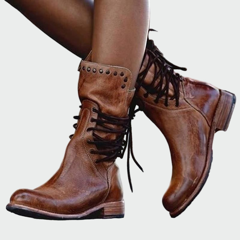 Gabriela - Botines de piel