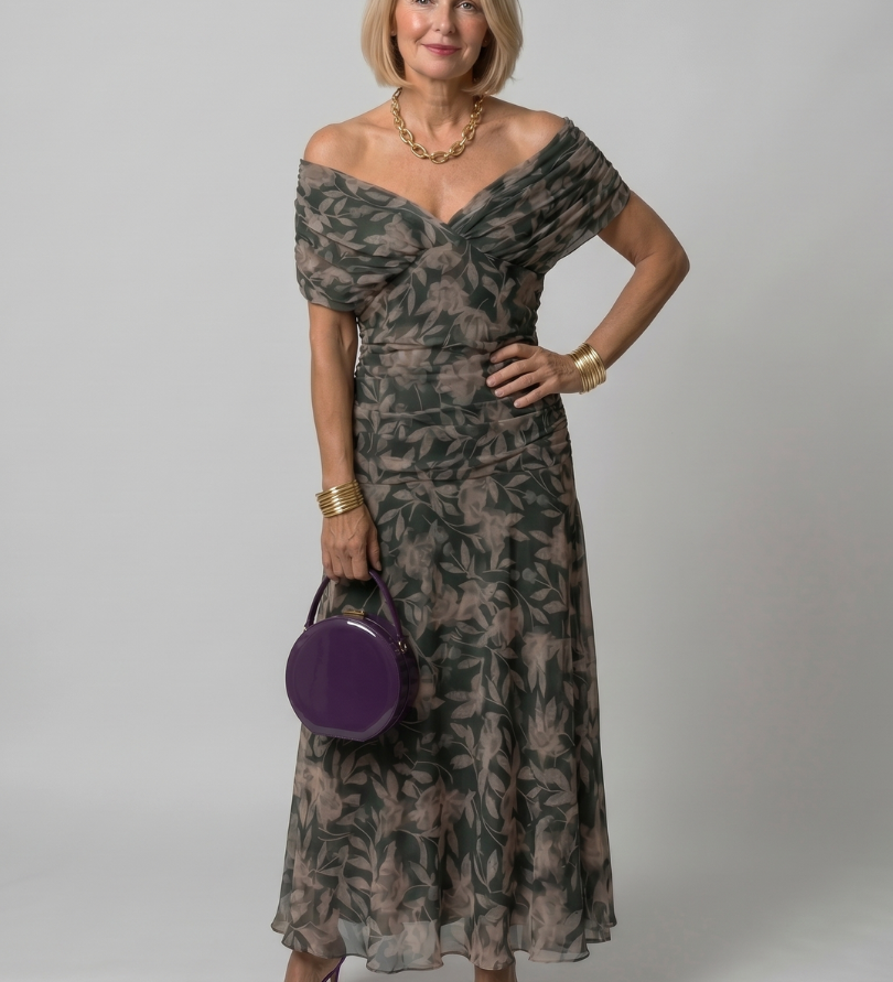 Carla - Vestido Midi Off
