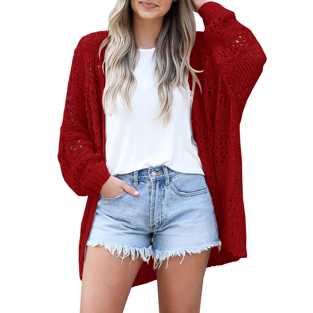 Noemi - Cárdigan Boho de Verano Ligero y Oversized