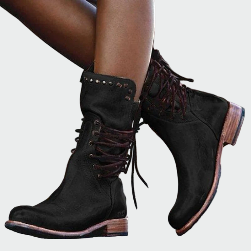 Gabriela - Botines de piel