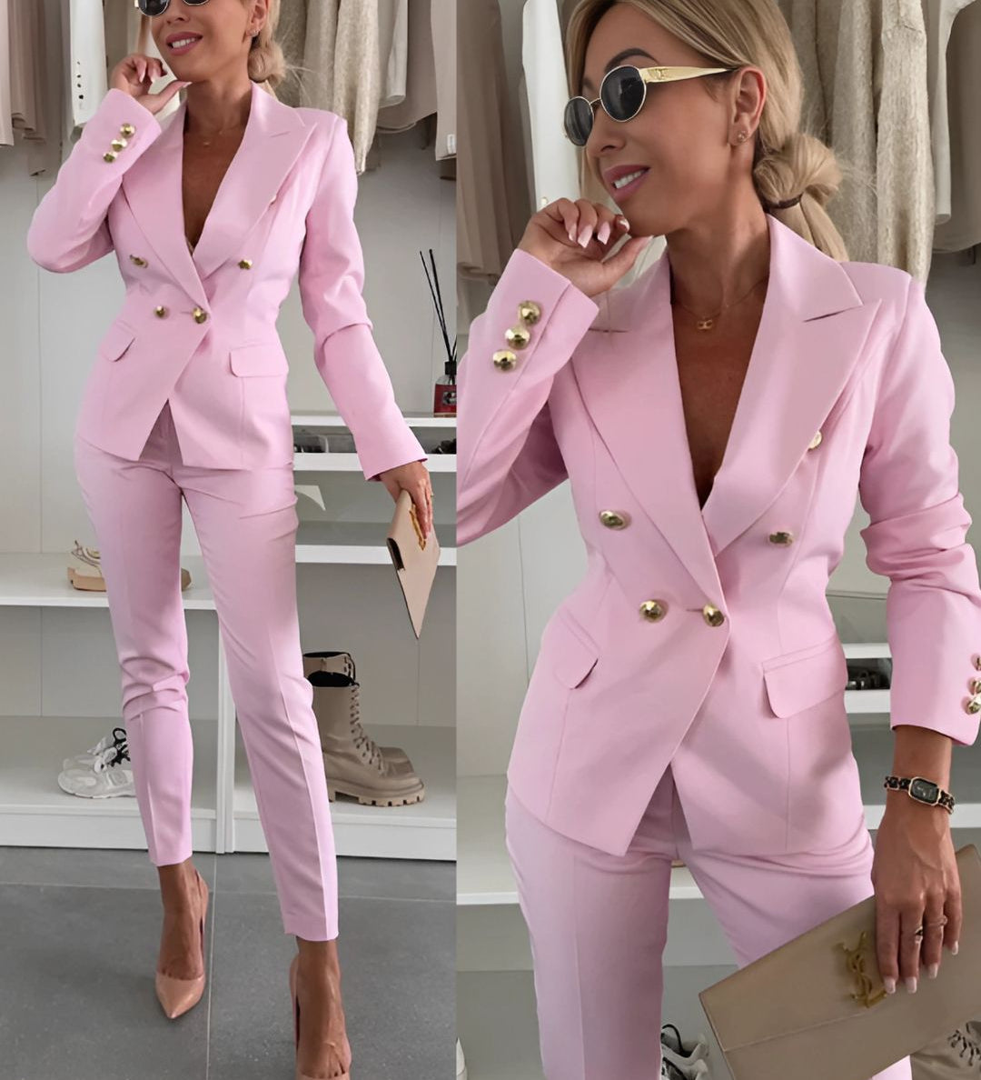 Maria - Traje Femenino Sofisticado