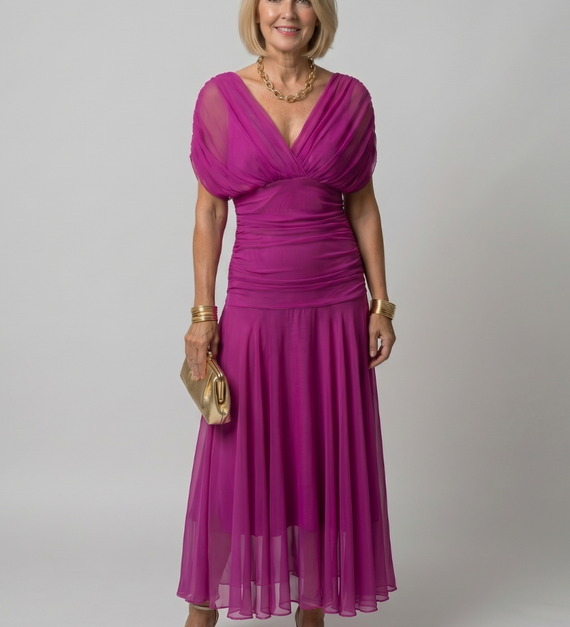 Carla - Vestido Midi Off