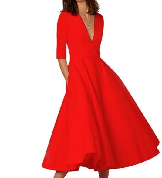 Carmen - Vestido Midi Femenino