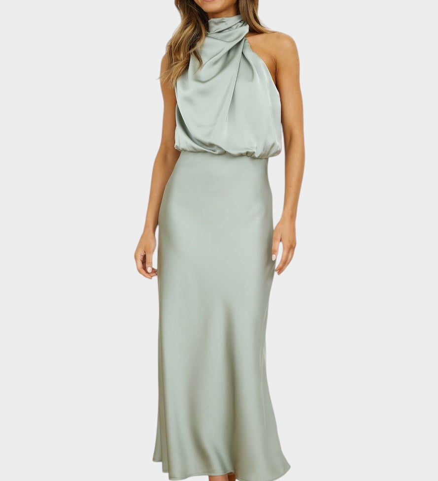 MARIANA | Vestido con escote americano