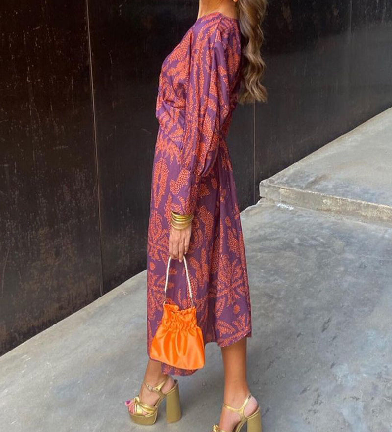 Sabrina - Vestido midi sofisticado