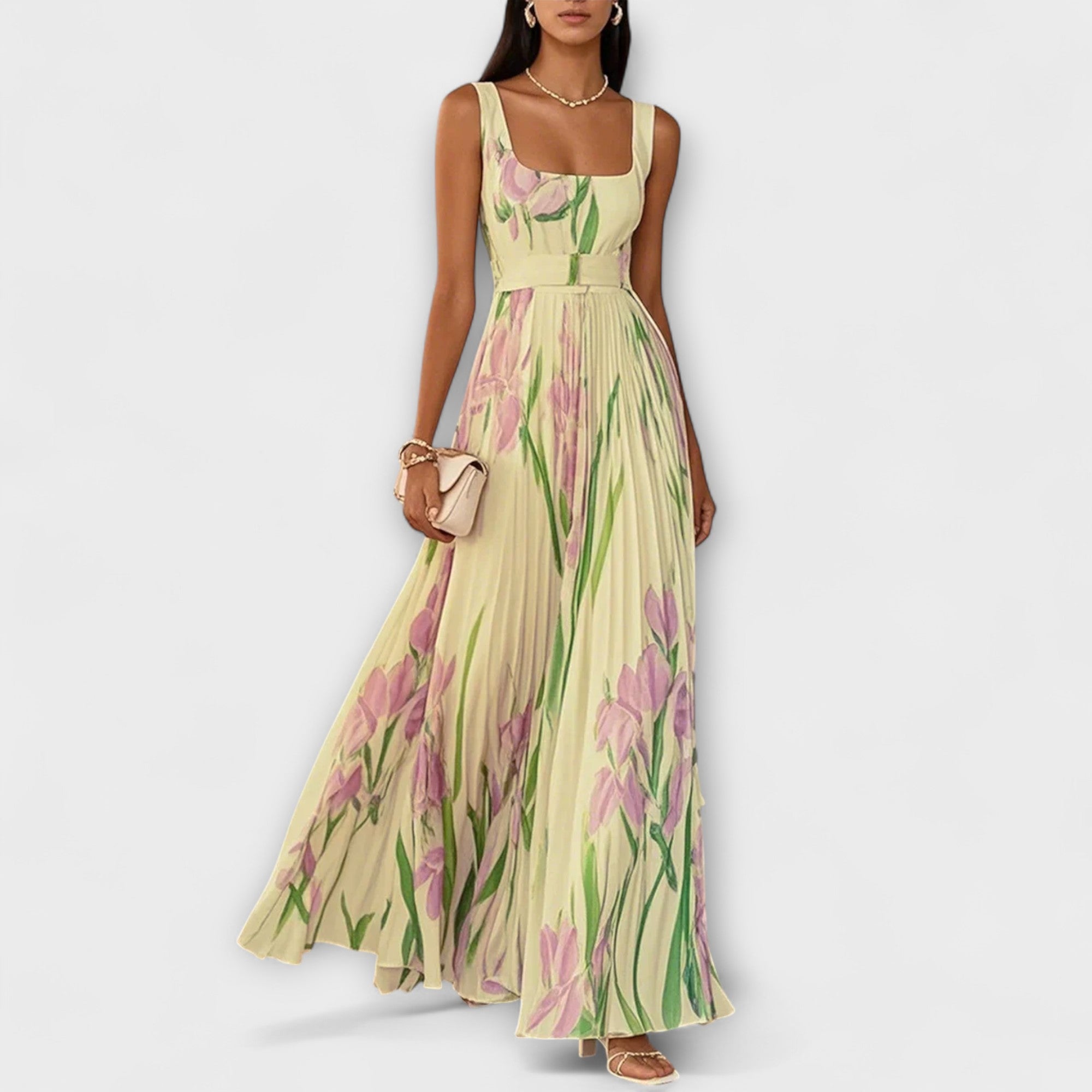 Aitana - Vestido Maxi en Chiffon