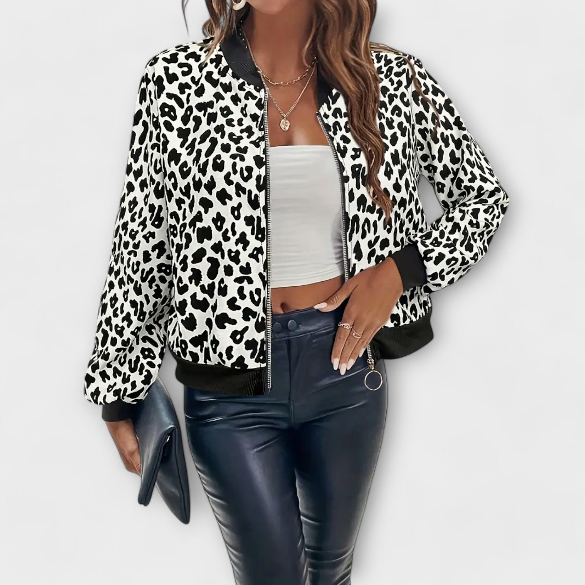 Raquel - Chaqueta de Leopardo