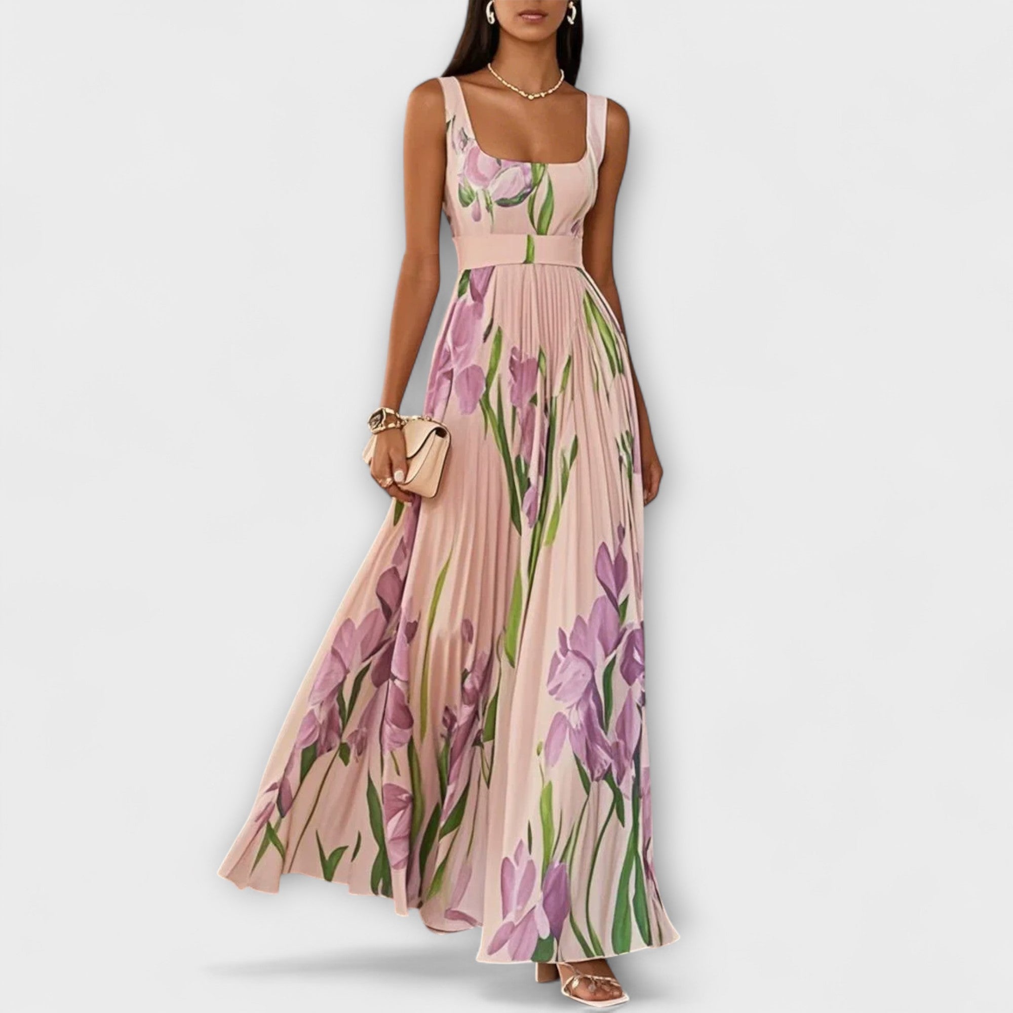 Aitana - Vestido Maxi en Chiffon