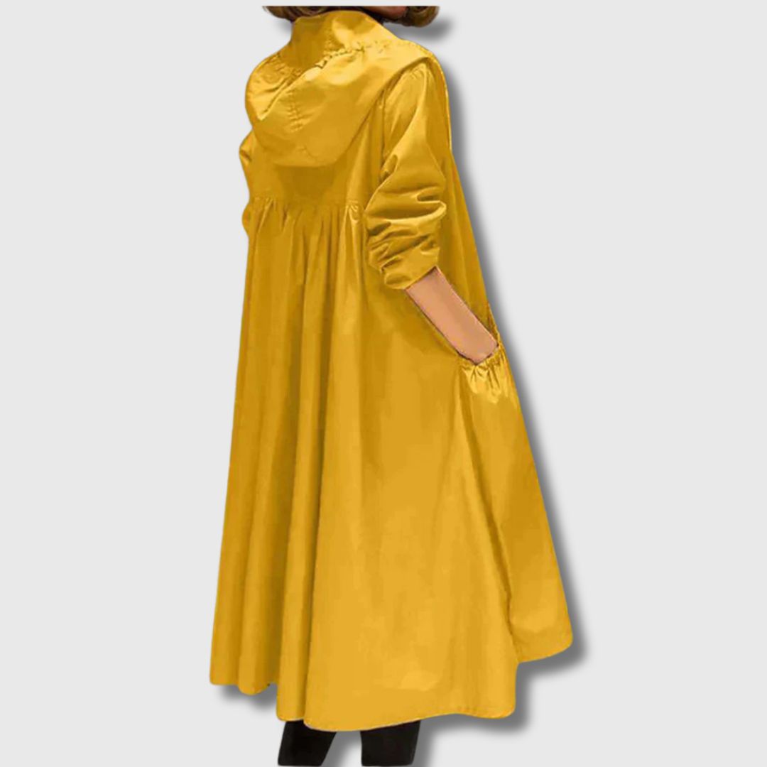 Roberta - Gabardina larga para conforto