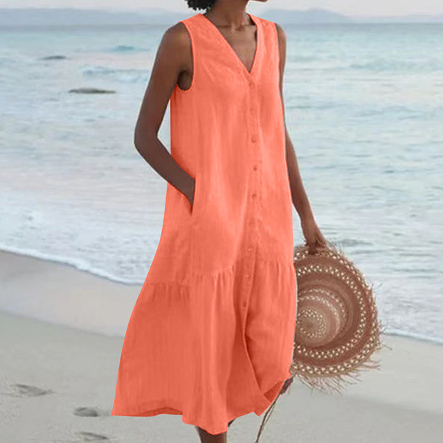 Ariadna - Vestido con Escote en V
