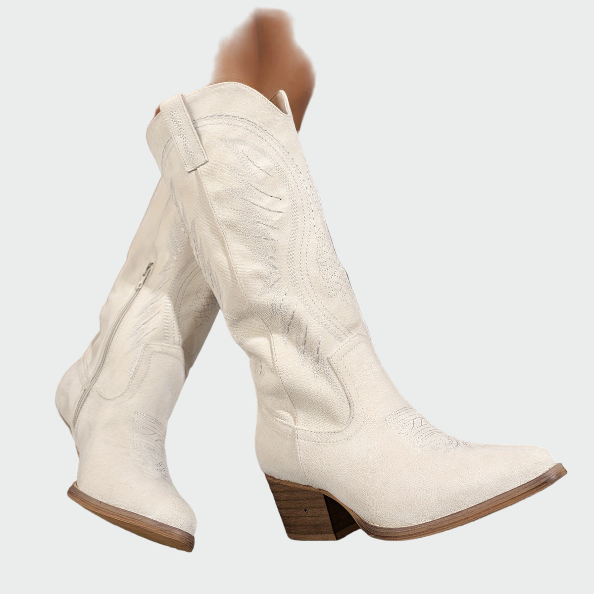 Cecília - Botas bordadas