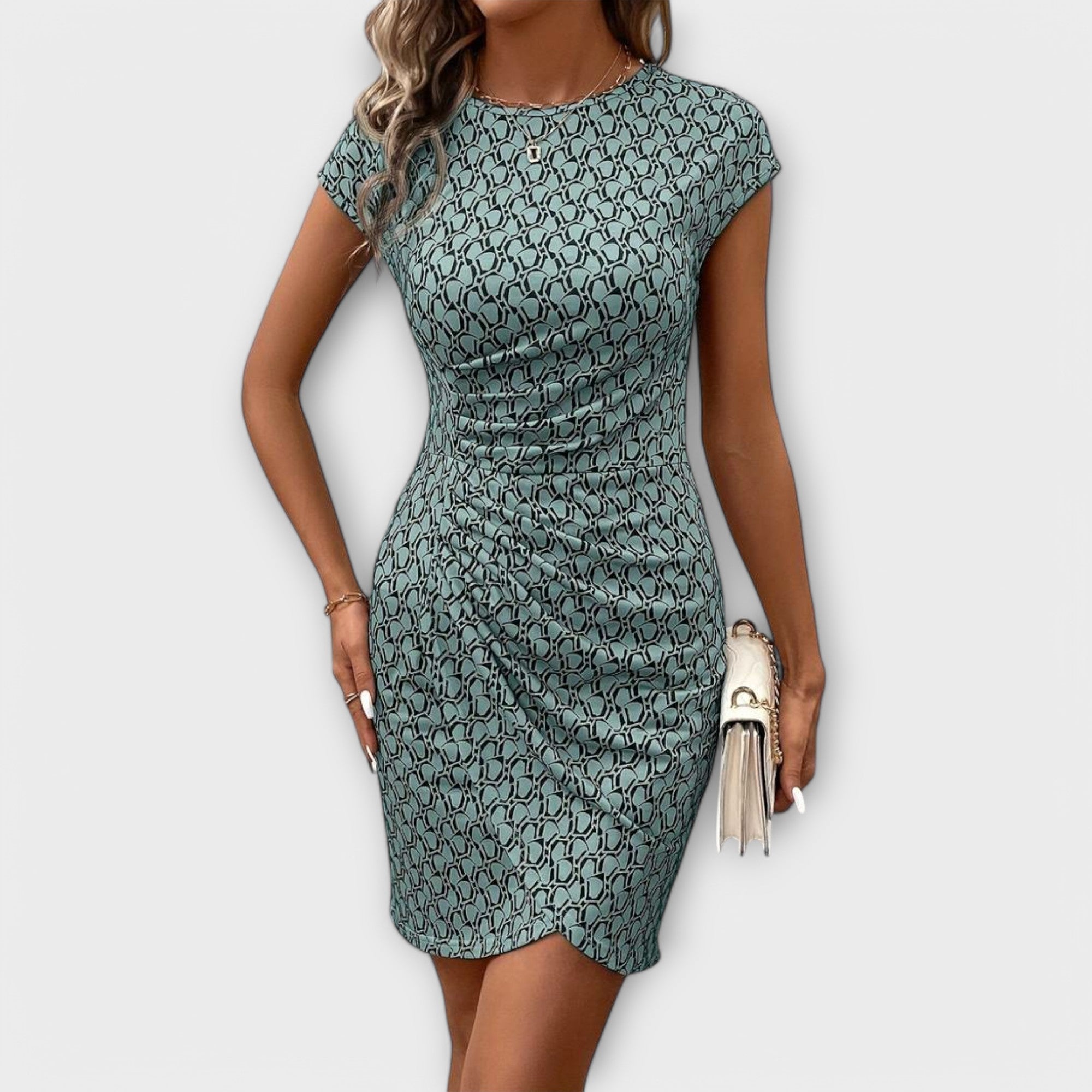 Ema - Vestido de manga corta tulipán