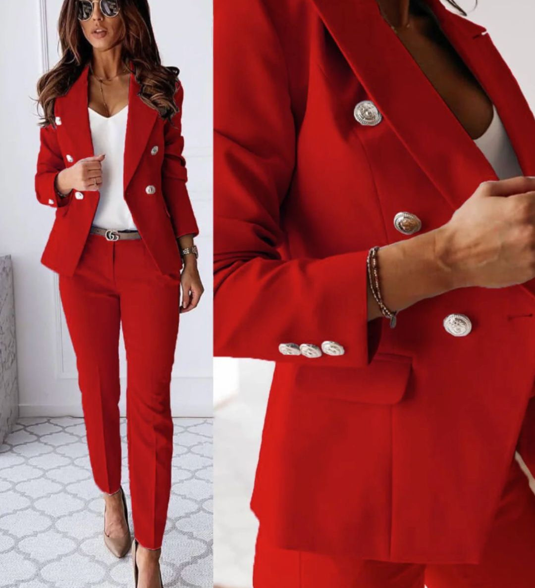 Maria - Traje Femenino Sofisticado