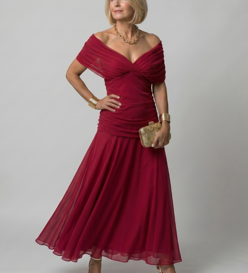Carla - Vestido Midi Off