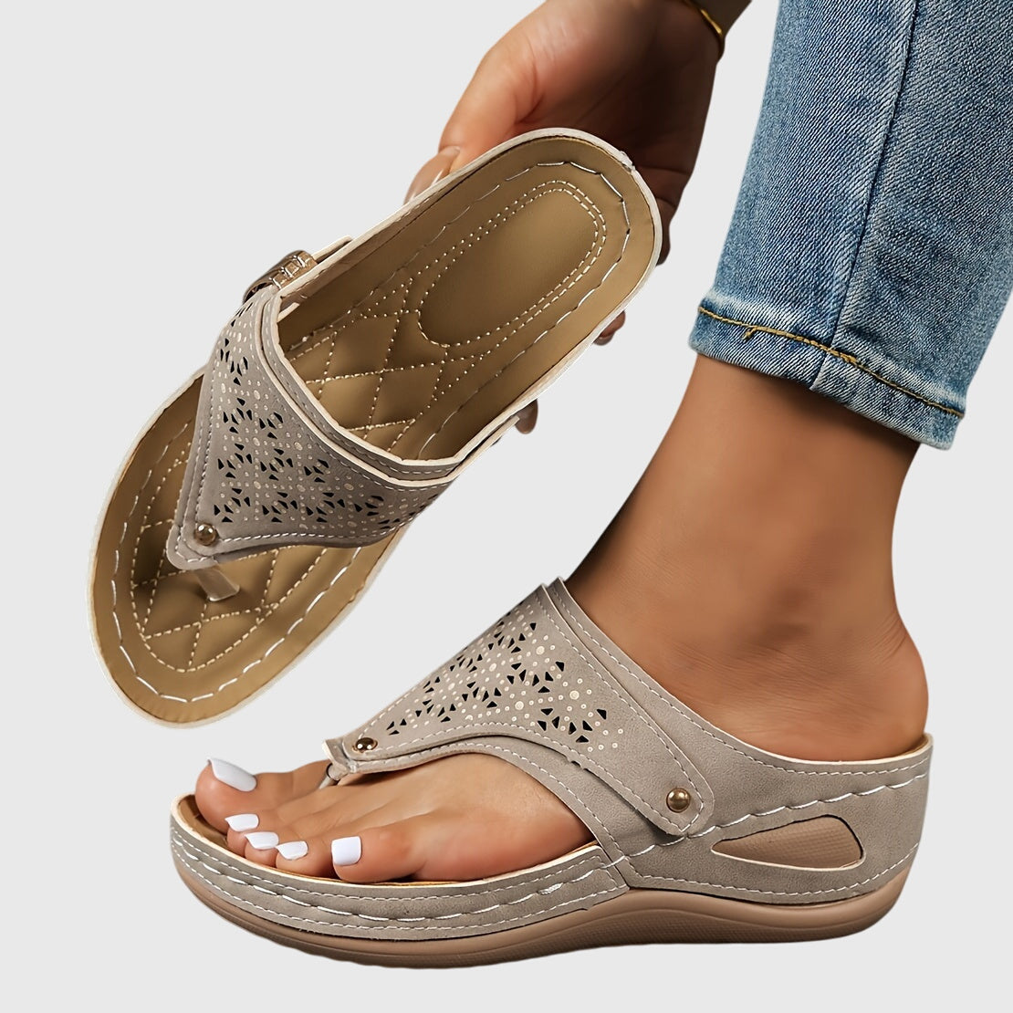 Lívia - Sandalias Confortables