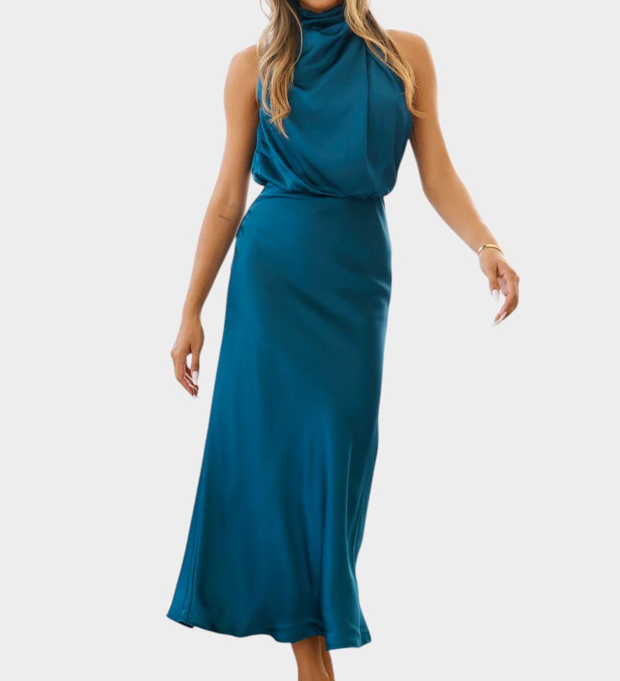 MARIANA | Vestido con escote americano