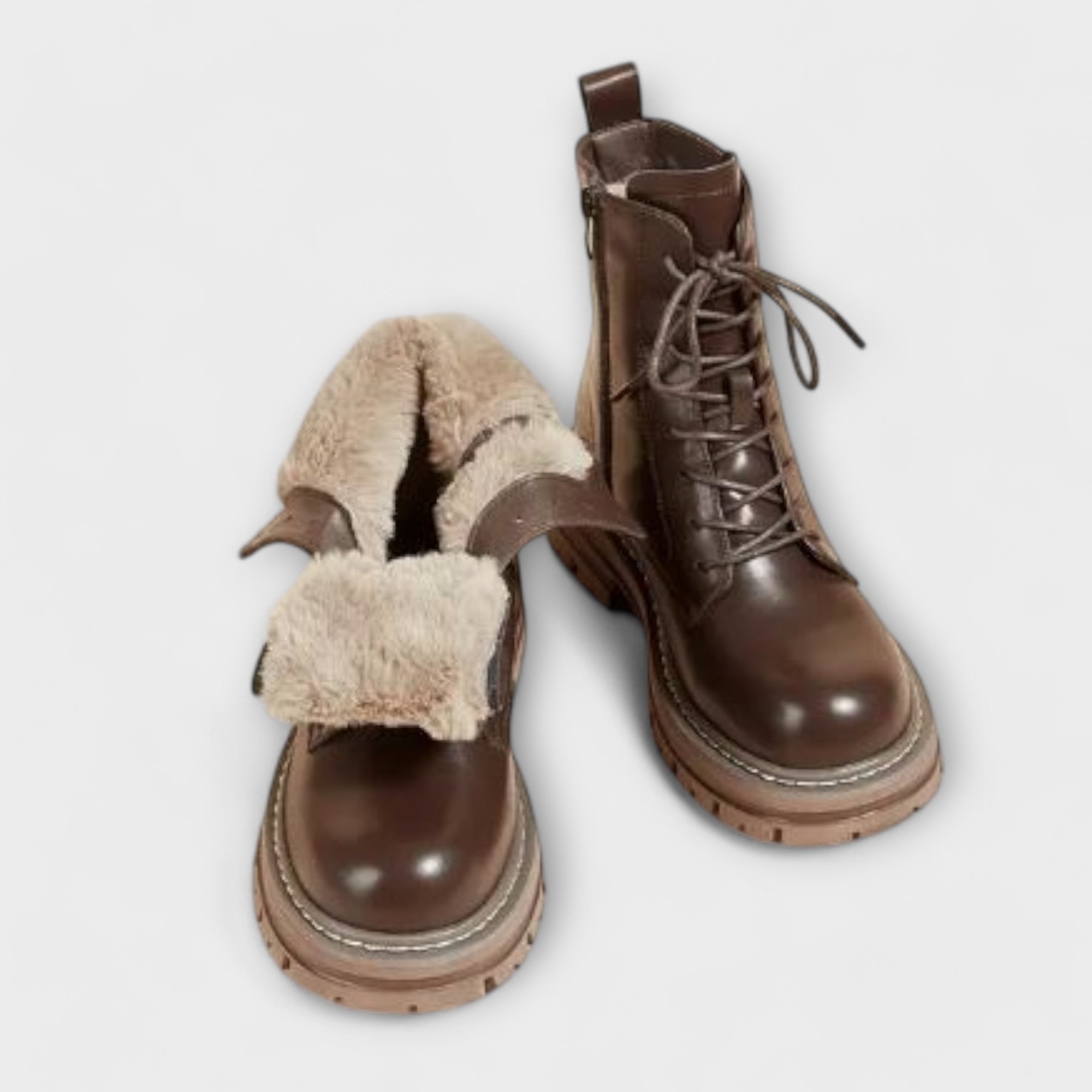 Flávia - Botas de cuero