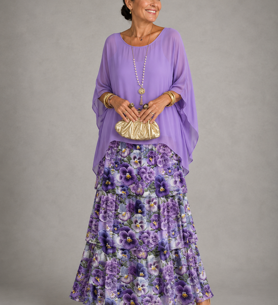 Valeria – Vestido Maxi Fluido Elegante