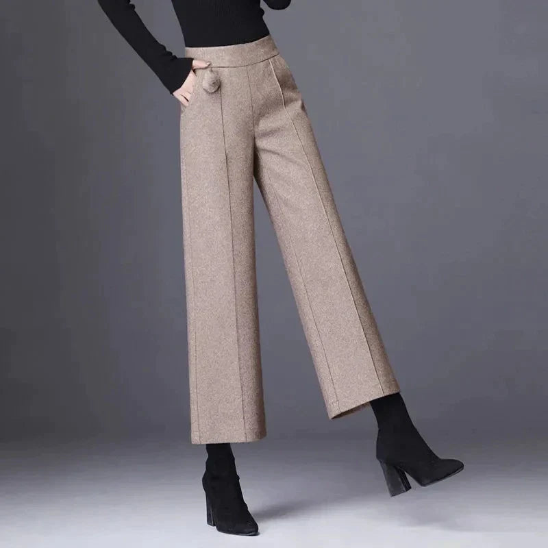 Pantalones de lujo sutil