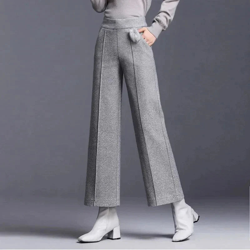 Pantalones de lujo sutil