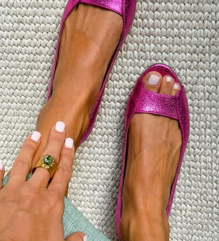 Adelina - Sandalias Doradas Comfort Chic