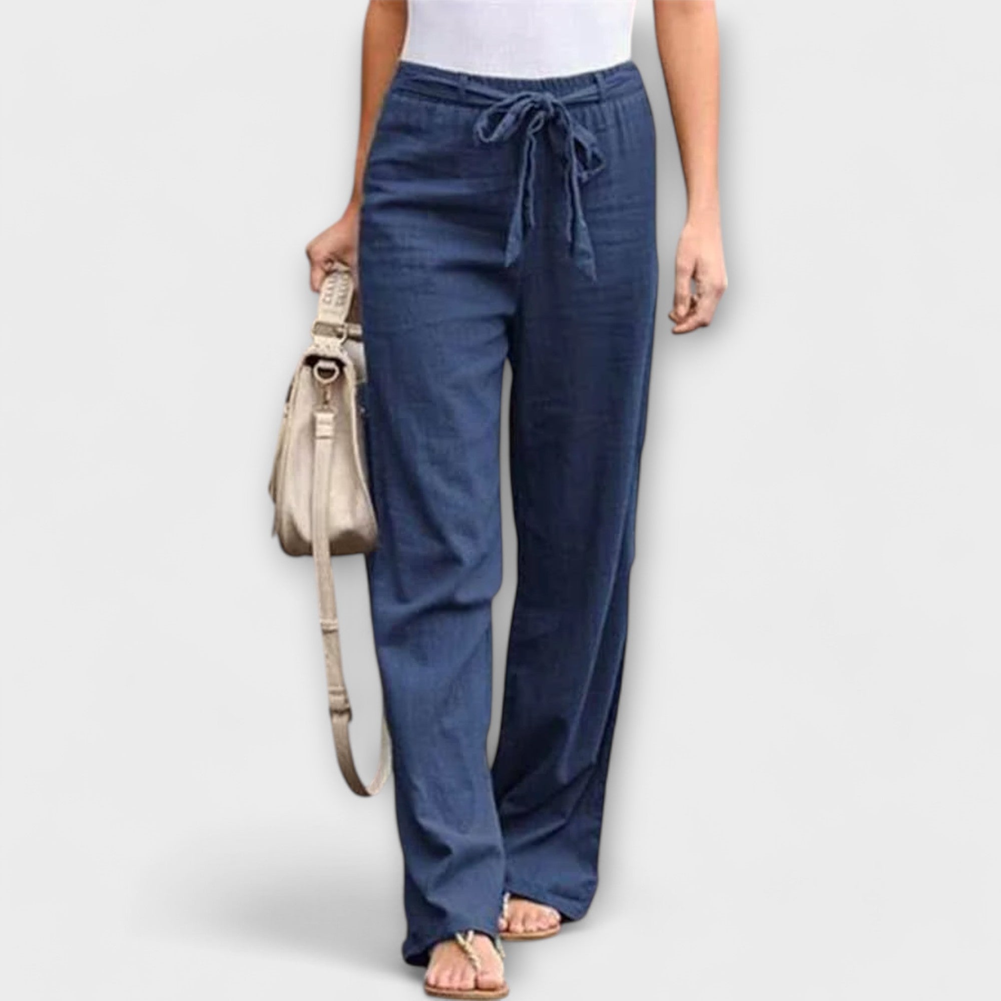 Célia - Pantalones de lino ligeros
