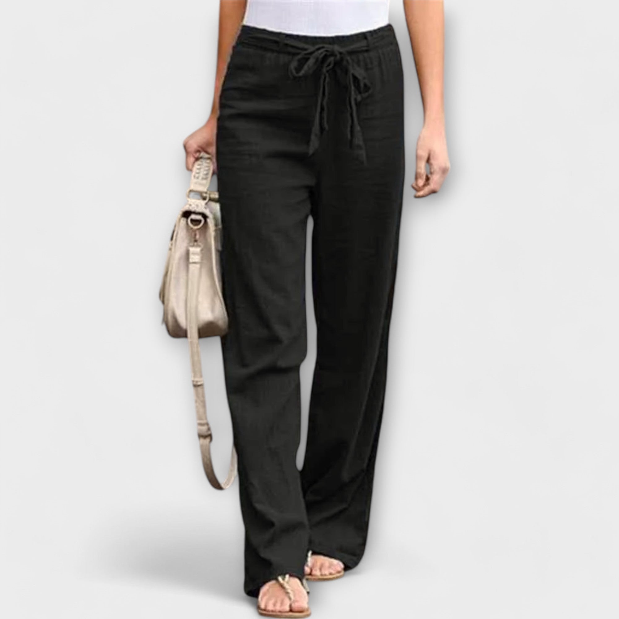 Célia - Pantalones de lino ligeros