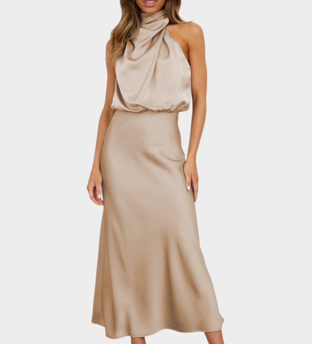 MARIANA | Vestido con escote americano