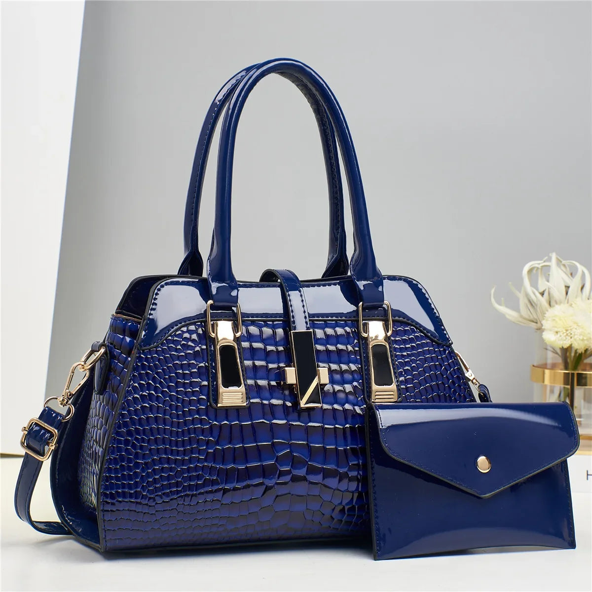 Bolso Glam Croco