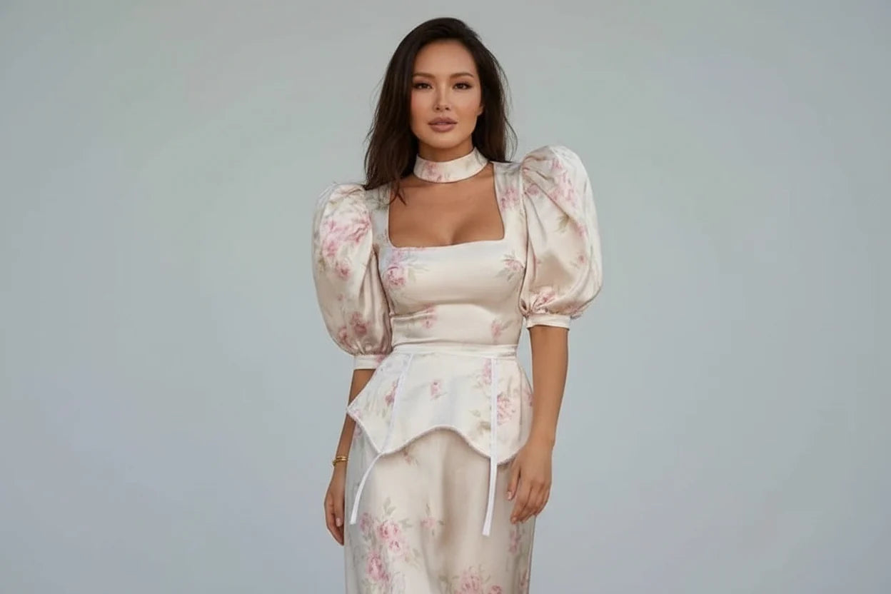 Vestido Floral Luxe