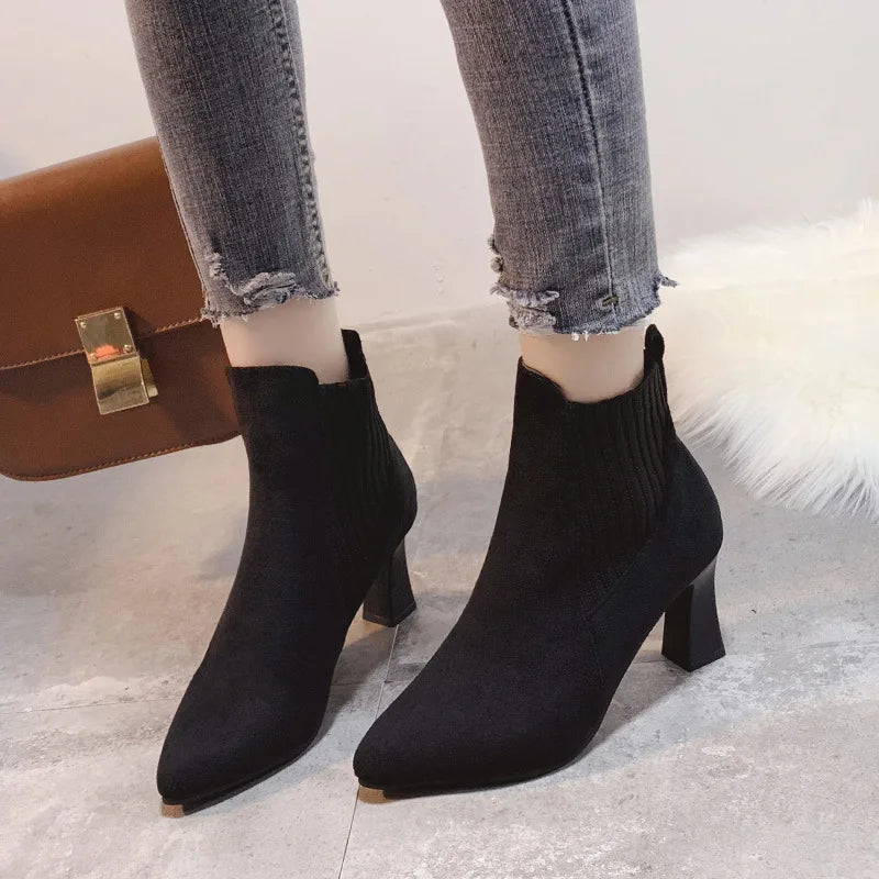Rita - Botas de ante