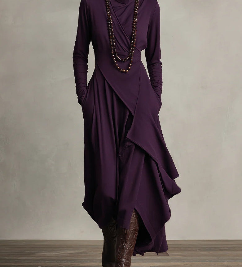 Patricia | Túnica Maxi Asimétrica