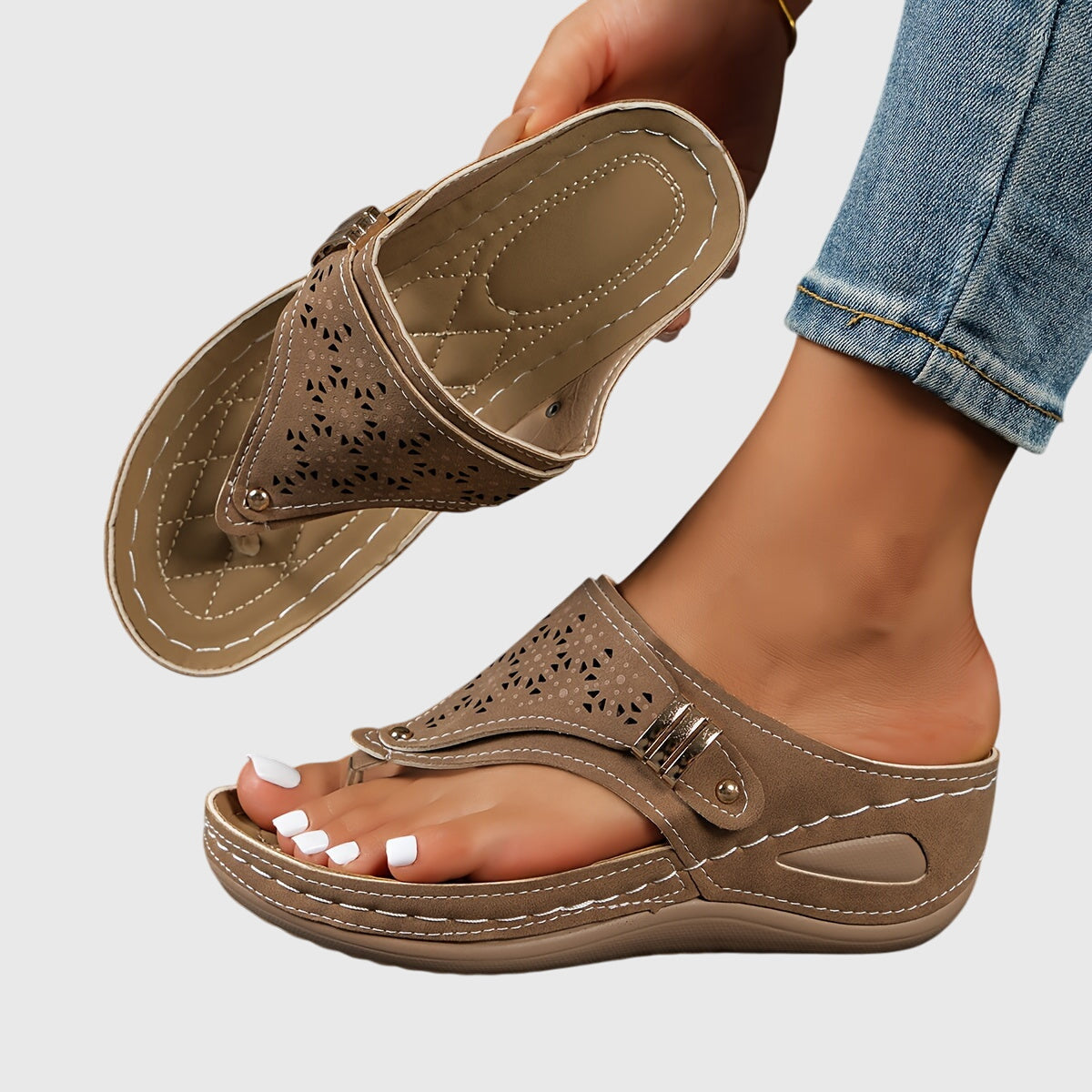 Lívia - Sandalias Confortables
