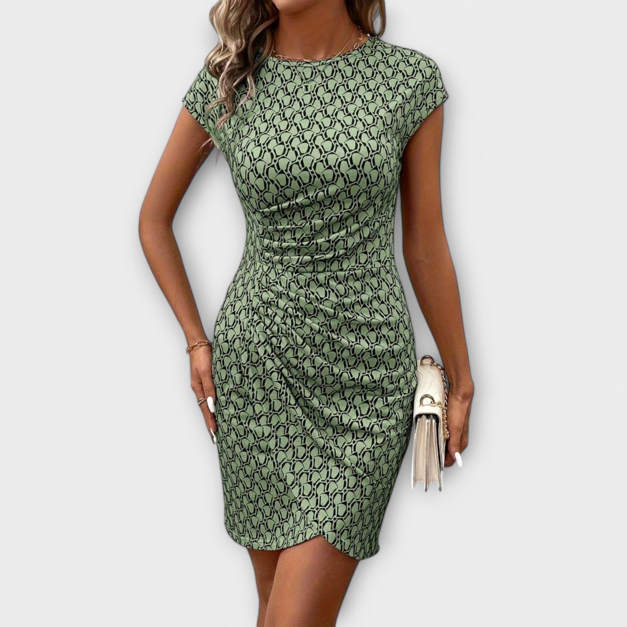 Ema - Vestido de manga corta tulipán