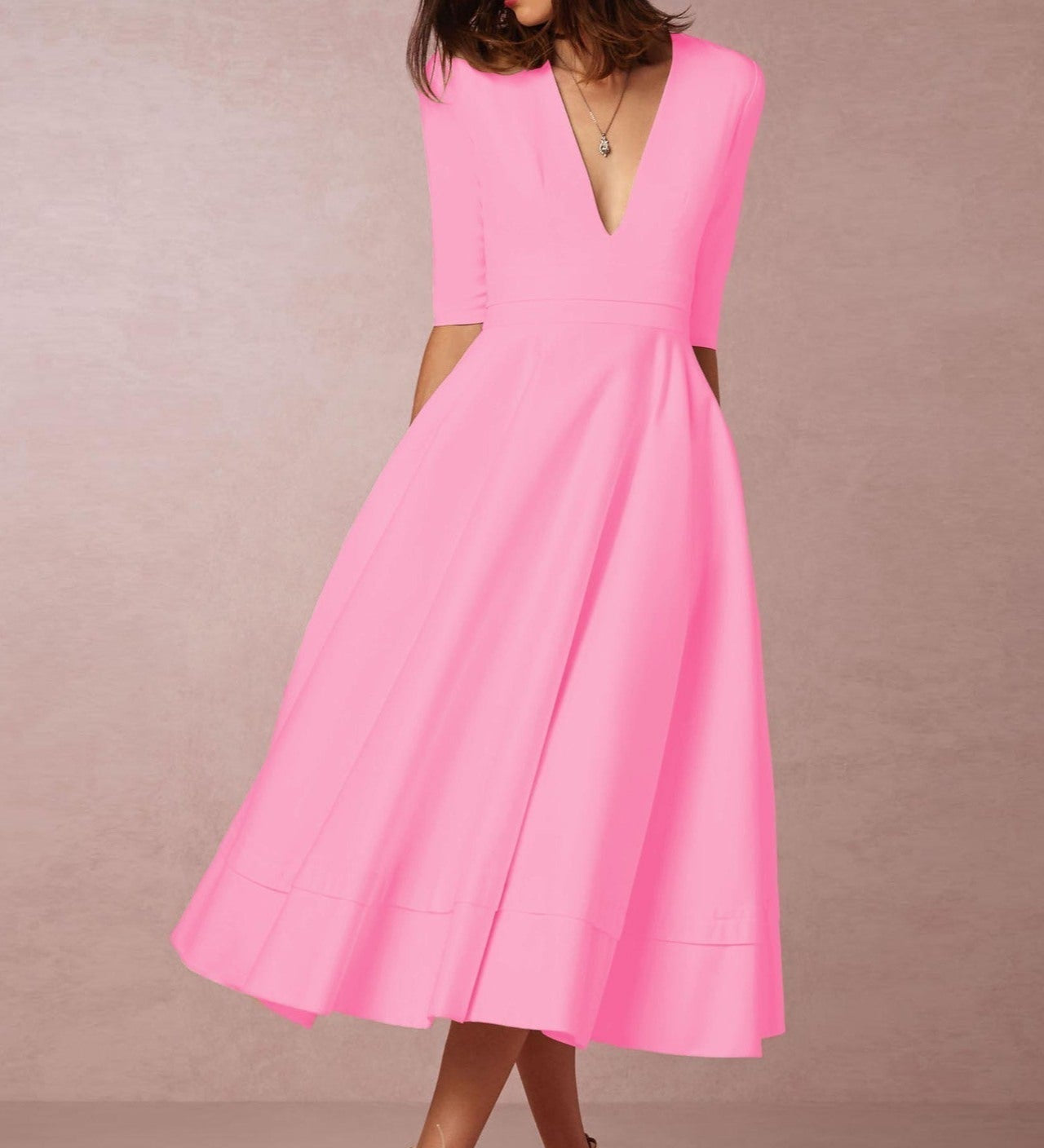 Ariadna - Vestido Midi Femenino