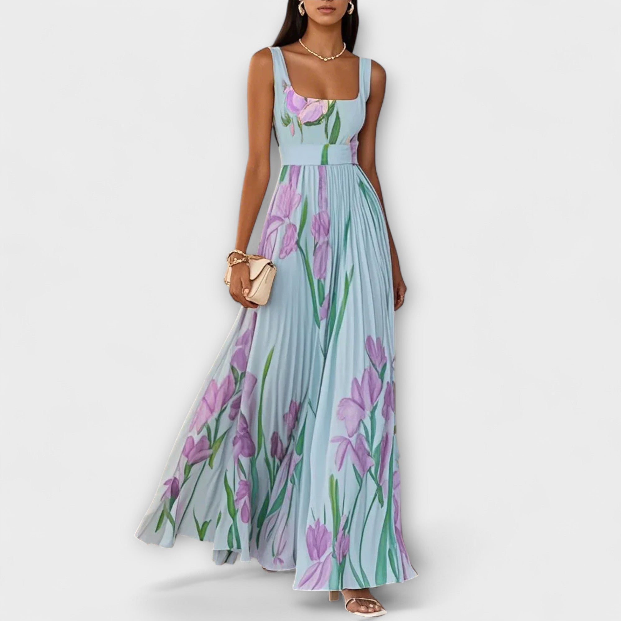 Aitana - Vestido Maxi en Chiffon