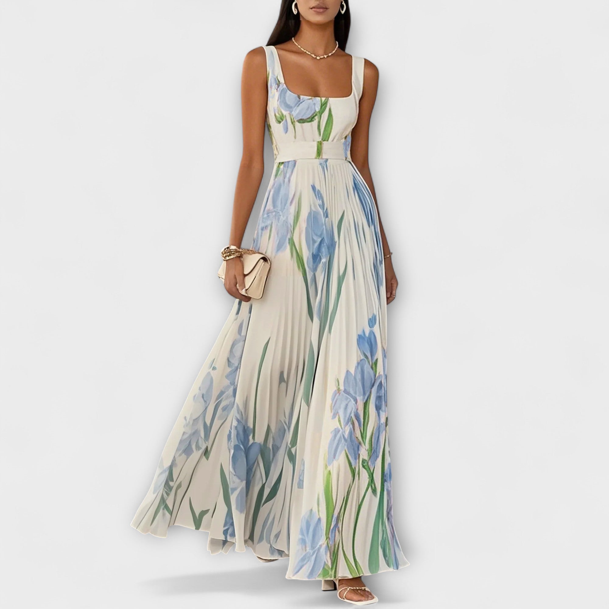 Aitana - Vestido Maxi en Chiffon