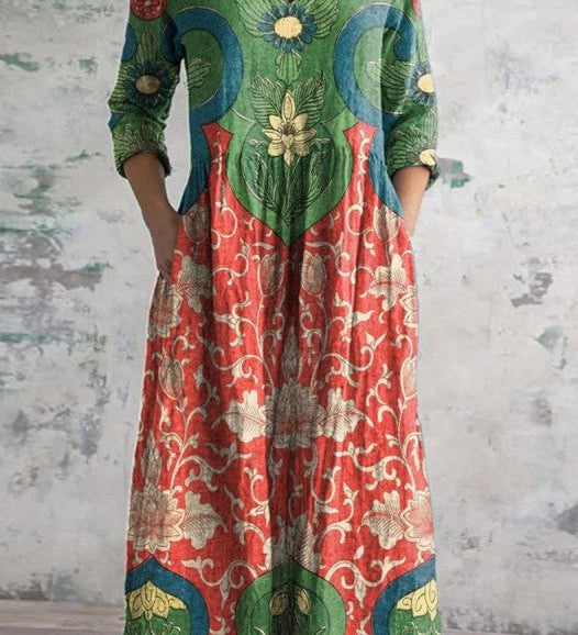 Ariadna - Vestido Vintage Romántico