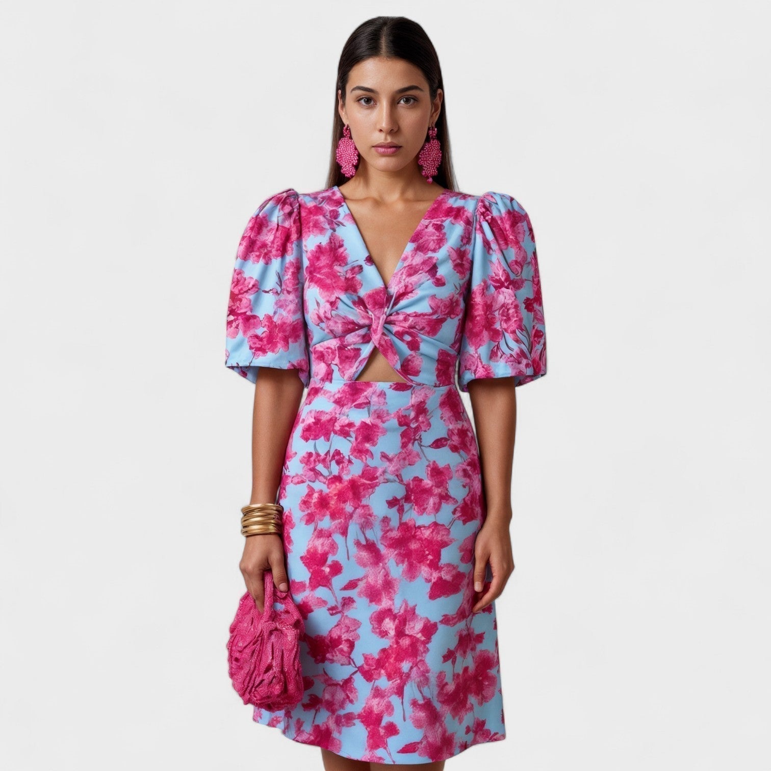 Ariadna - Vestido Fuego Tropical