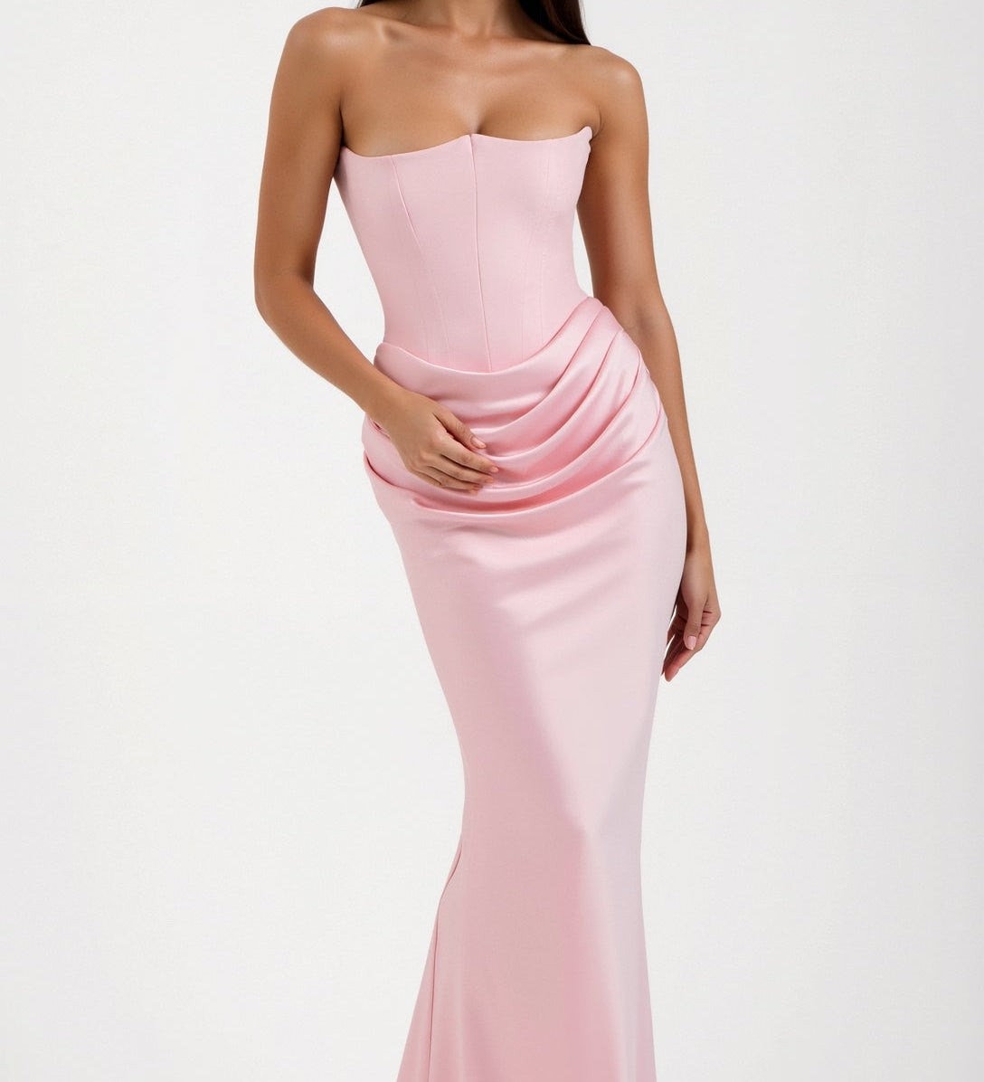 Esmeralda - Vestido largo con corsé