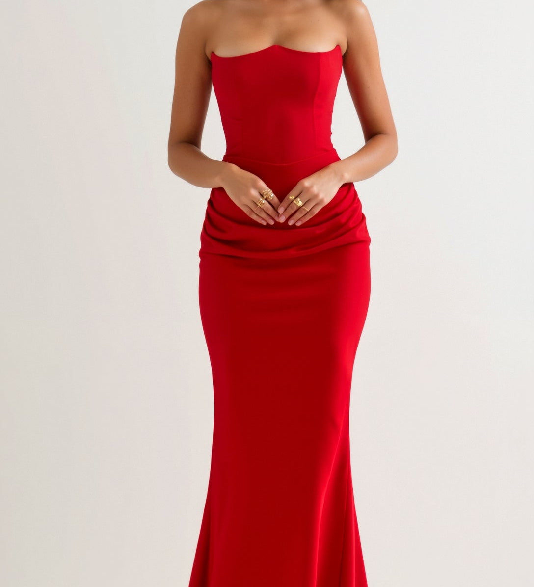 Esmeralda - Vestido largo con corsé
