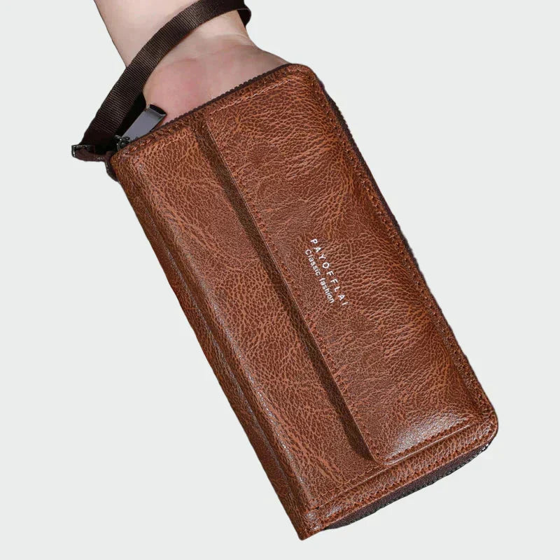 Sílvia - Cartera de cuero