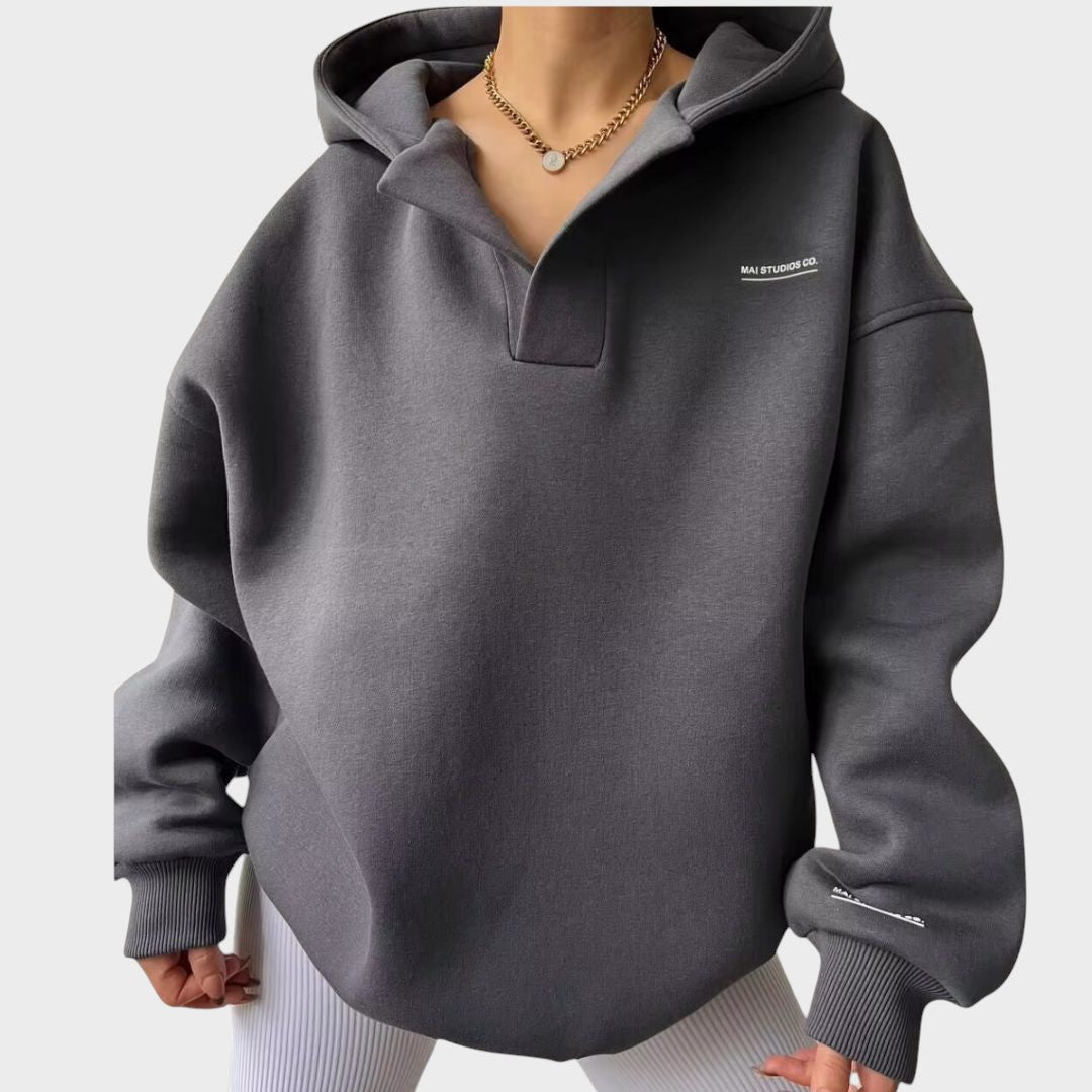 Flávia - Sudadera con capucha elegante